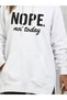 New Season Women's Long Sleeve Hooded Lace-Up Viscose Two Thread Sweatshirt - 3
