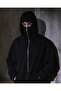 Unisex Zippered Cardigan Ninja Ka Hooded Versi̇ze
