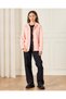 Senior Girls Pink Embossed Sweatshirt - 2