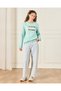 Senior Girls Green Heart Print Sweatshirt - 2