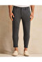 Men Grey Plain Trousers