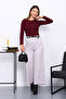 Plum Finger-Tied Modal Bodysuit - 2