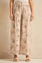 Women Printed Wide Leg Trouser