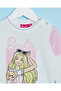 Infant Girls White Barbie Printed Sweatshirt - 2