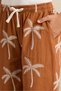 Senior Boys Rust Printed Shorts - 4
