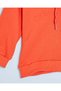 Infant Boys Orange Hooded Sweatshirt - 3