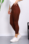 Brown High Waist Diving Tights
