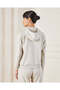 Women Ecru Hooded Active Sweatshirt - 3