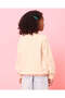 Girls Yellow Printed Sweatshirt - 3