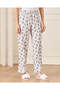 Women White Collared Pyjama Set (2 Piece) - 3