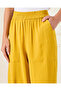 Women Yellow Wide Leg Trousers - 4