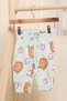 Infant Girls Mint Printed Active Pants