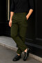 Men's Casual Trendy Loose Fit Khaki Tactical Cargo Pants - 3