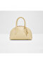 Novallie Double Handle Satchel Bag with Zipper and Detachable Strap