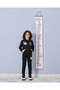 Boys Black Hooded Casual Jogger Set (2 Piece) - 6