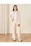 Senior Girls Cream Wide leg Pants - 2