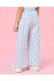 Girls Grey Floral Wide leg Active Track Pants - 3