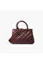 Quilted Tote Bag with Zip Closure - 4