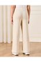 Senior Girls Cream Wide leg Pants - 3