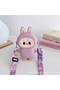 Labubu Cat Ear Silicone Bag Wallet Women Teen Girls Kids Baby 15X9 cm Gift Adjustable Strap - 2