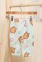 Infant Girls Mint Printed Active Pants - 4
