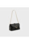 Graciela Quilted Shoulder Bag with Flap Closure and Chain Strap - 3