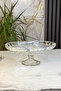 Footed Glass Serving Plate & Oval Compartmented Serving Plate - 3