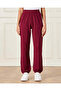 Women Burgundy Jogger Active Pants