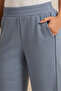 Women Blue Elasticated Jogger Pants - 4
