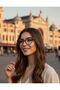 Women's Jasmin Blue Light Protection Screen Glasses Green - 3