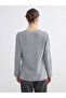 V-Neck Women's Knitwear Sweater - 4