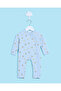 2Pc Set Printed Quilted Fabric Button Front Rompersuit – Baby - 2
