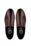 Men's Genuine Leather Brown Casual Shoes - 5