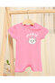 Baby Pink Printed Romper Suit