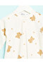 Baby White Bear Print Sleepsuit - 2