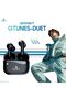 GTUNES-DUET True Wireless Earbuds | 25dB ANC | Dual Connectivity | Quad-Mic | Blue - 2