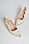 V820772109 White Pearl Embroidery Thin Heeled Evening Dress Shoes - 2