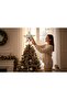 Christmas Pine Tree Ornament with Roses Model White Peak Star Star Tepelik 25 cm Hpy26020 - 2