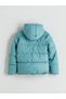 Lcw Kids Green Hooded Boy Inflatable Coat - 2