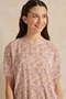 Senior Girls Pink Printed Top - 4
