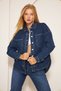 Women's Oversized Cotton Denim Shirt