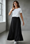 Women's Thick Winter Fish Skirt with Elastic Waist - 2