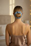 Women's Satin Hair Scrunchie - Luxurious Silk-Look Tie Scrunchie for Bun and Nighttime Use, No Hair Breakage - 4