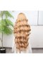Outdoor Honeycomb Extra Long Fiber Synthetic Wavy Tulle Wig - 5