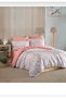 Flower Pattern Oversized Duvet Cover Set with Elastic Sheet 180X200 cm
