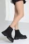 Hera Lace-Up Black Suede Women's Boots - 3