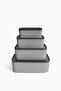 8-Piece Multi Storage Food Container and Breakfast Serving Tray - 2