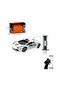 1:24 Remote Control Sport Drift Car Black - White - 2