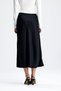 Midi Length Stylish Satin Skirt - 7