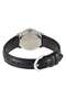 Women's Water Resistant Leather Analog Watch LTP-V002L-1BUDF - 25 mm - Black - 2